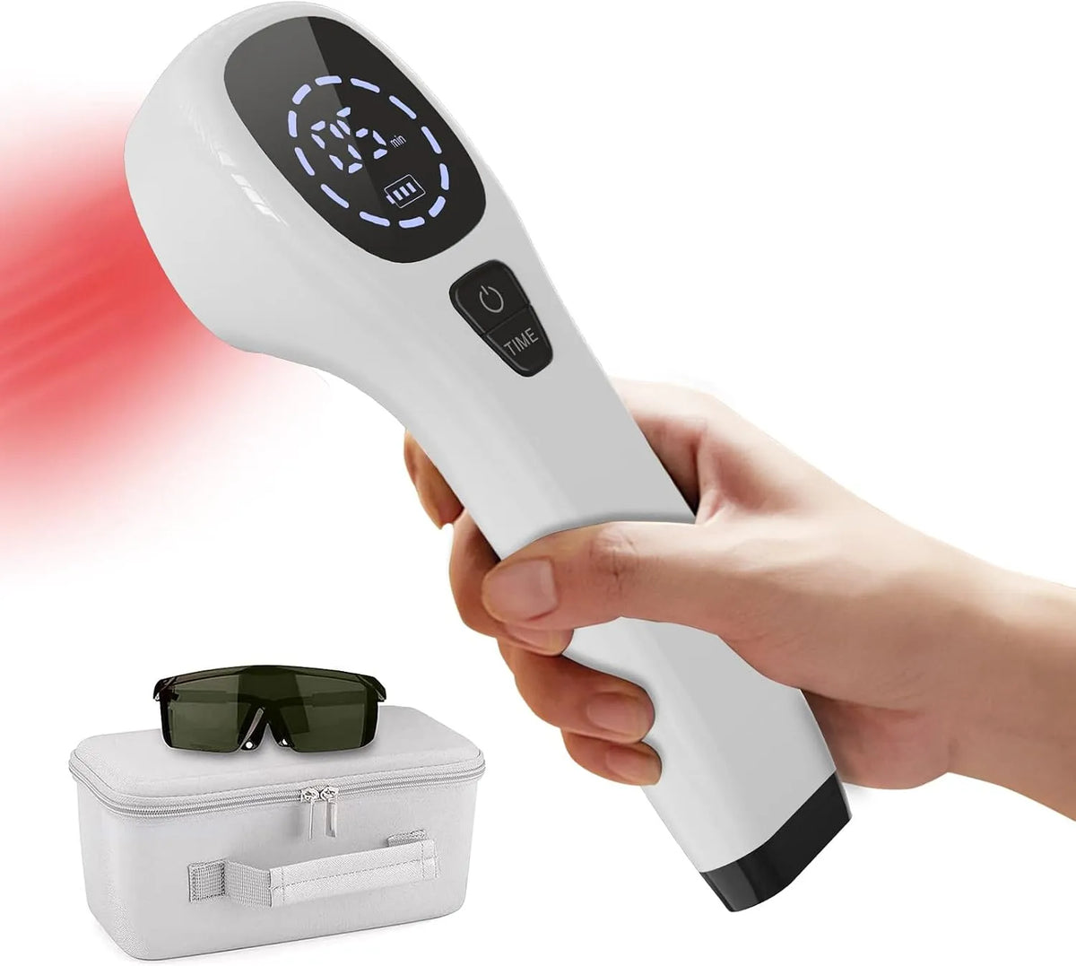 Dispositivo, portatile, bianco, per Schiena, rosso, iKeener Terapia Luce Rossa Dispositivo