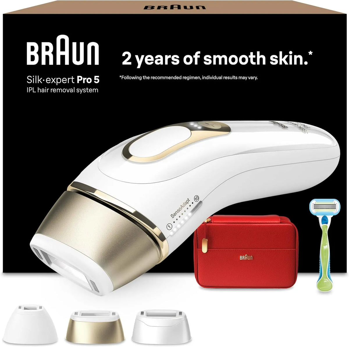 Braun PL5262 epilatore elettrico, Pro, Silk·Expert Pro 5 Epilatore Luce Pulsata
