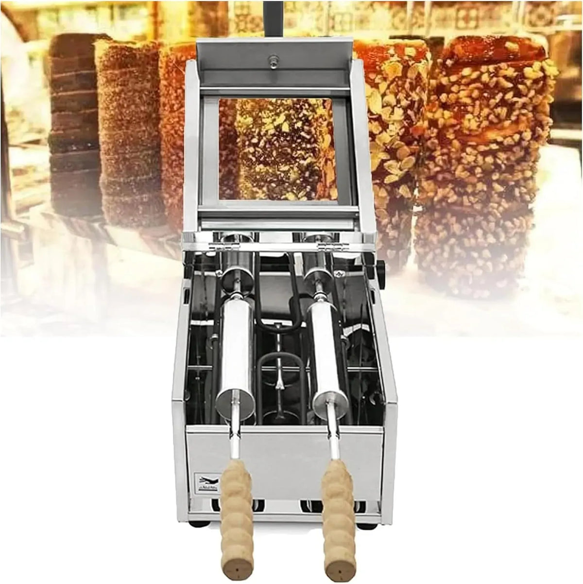 Forno elettrico, professionale, Per Snack Bar Da Cucina Domestica Del Ristor, Tostapane Elettrico Con 2 Tipi Di Bastoncino Conico