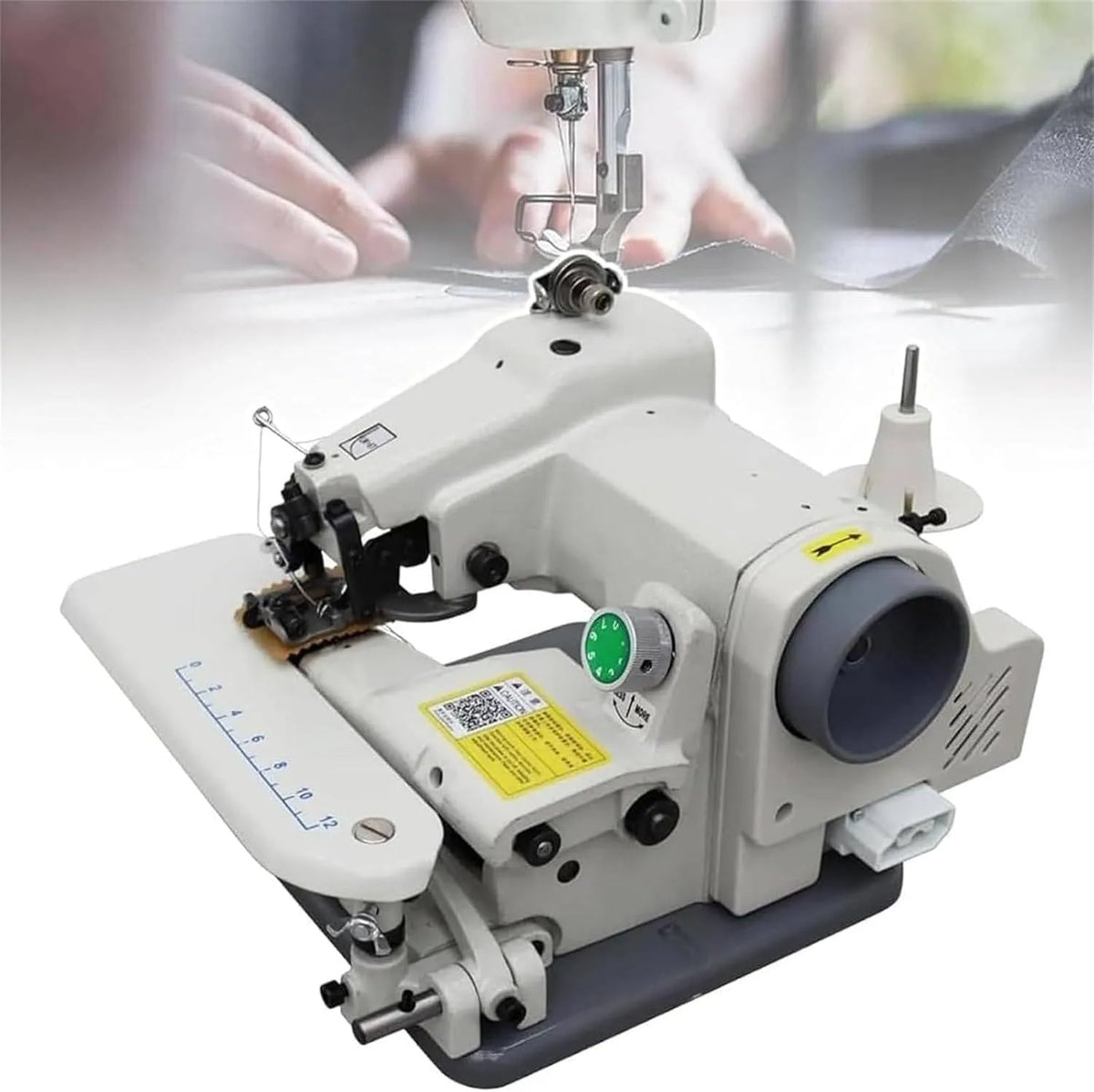 Macchina da Cucire, macchina per cucito elettrica, 8 Mm, portatile, per Sartorie/Negozi di Ritocchi/Casa