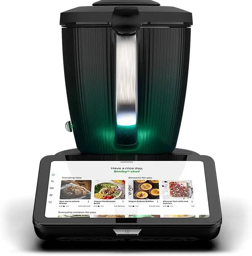 Robot da cucina, 10 pollici, VORWERK BIMBY TM7, touch, vapore, Boccale Isolato e Varoma per Cottura a Vapore
