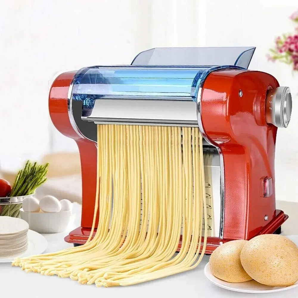 Macchina per pasta, macchina per tagliatelle, professionale, rosso