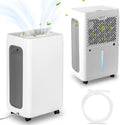 Deumidificatore, 4,3 L, timer, ampio serbatoio, display digitale, rimovibile, 3 Modalità di Funzionamento