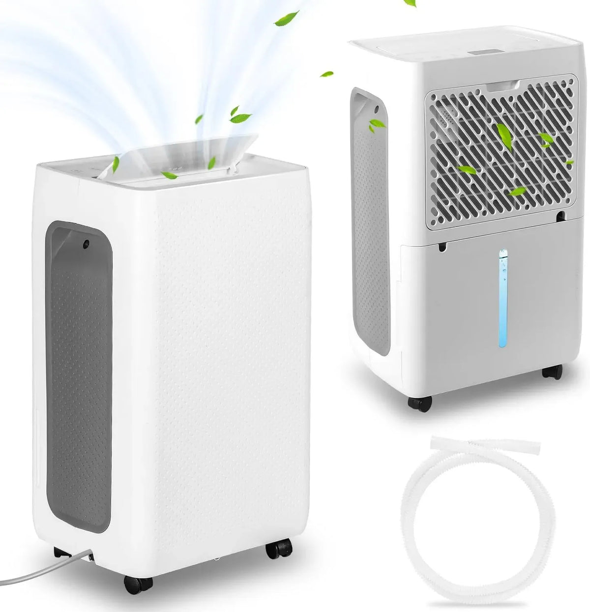 Deumidificatore, 4,3 L, timer, ampio serbatoio, display digitale, rimovibile, 3 Modalità di Funzionamento