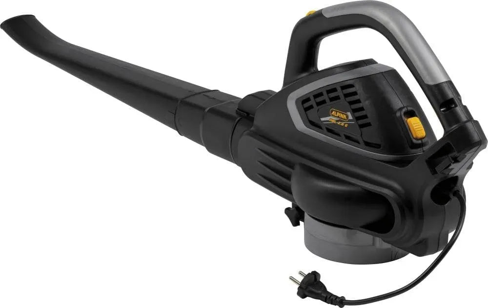 ABL 2 Alpina Soffiatore-aspiratore Elettrico, Tubo di soffiatura rimovibile, per un Giardino Pulito e in Ordine, 6 E, 2600 W, Comprende Tubo di