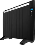 Cecotec Termoventilatore, 1500 W, timer, display LCD, 2 zone di temperatura, nero, Copertura 20m², Timer Programmabile