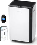 Deumidificatore, 20 L, HUMILABS, timer, Wi-Fi, ampio serbatoio, per ambienti di 60 m²/app e WiFi, timer da 24 ore, 3 modalità di funzionamento