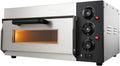 Forno elettrico per pizza, 40 cm, professionale, ristorazione, acciaio inox