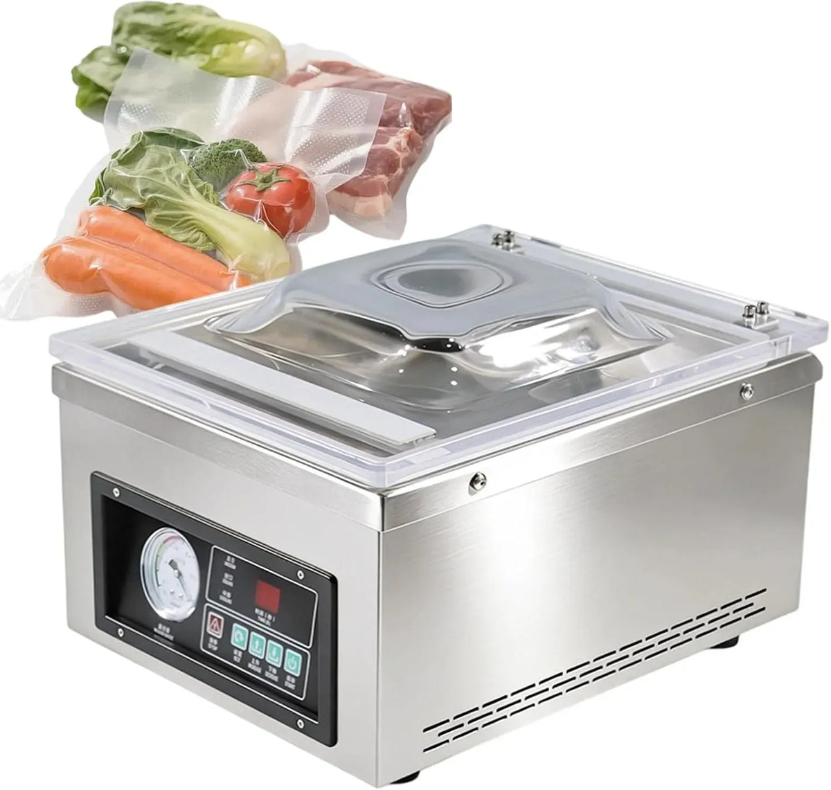 DZ-260 Macchina per Sigillare, professionale, acciaio inox, per Sigillare Sottovuoto Commerciale