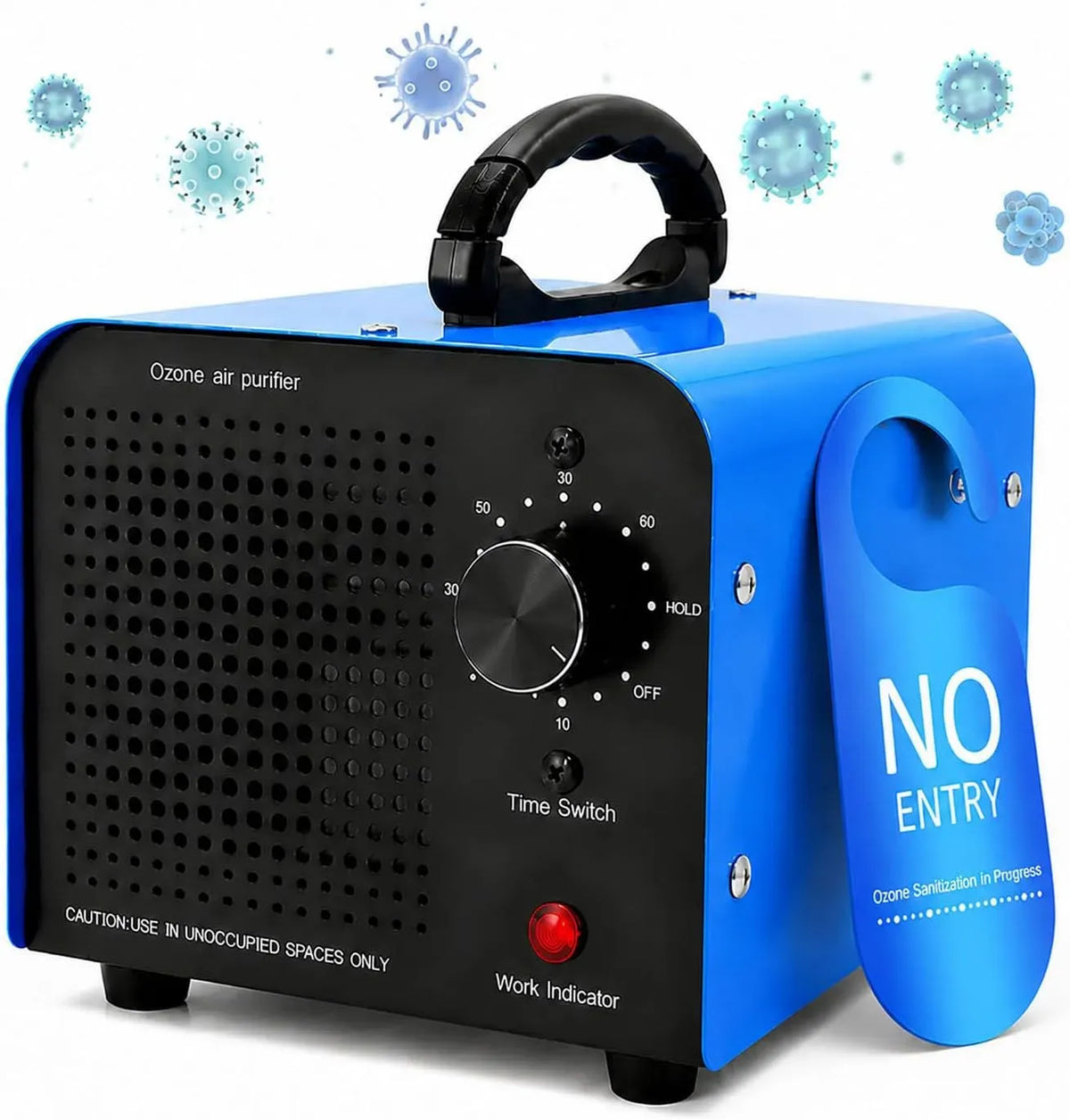 Macchina per la, Generatore, generatore di ozono e purificatore, per la rimozione degli odori con ozono