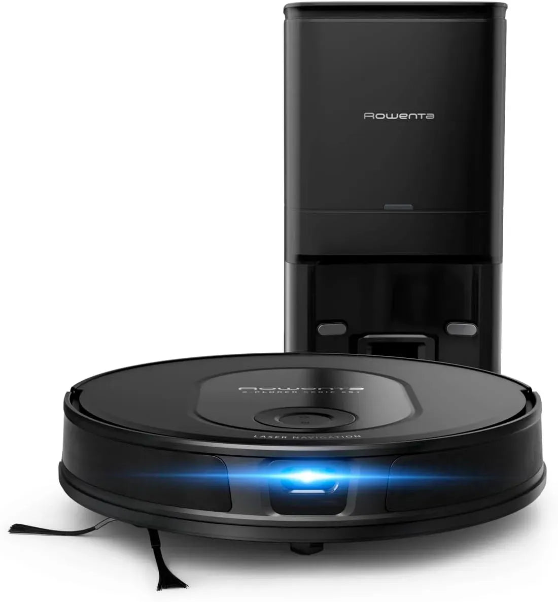 Rowenta Serie 65 RR8L85 Robot aspirapolvere, 168 Min Autonomia, Sistema Smart Aqua Power e Controllo da Remoto, Potenza 2300 PA