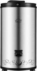 Asciugatrice, 6 kg, DCG SD8469, portatile, acciaio inox, 3200 Giri/Min, Asciugabiancheria Portatile Salvaspazio, Capacità 6 Kg