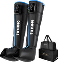 Pressoterapia, dispositivo pressoterapia per gambe, Bluetooth, senza fili, per Casa Gambe Senza Fili Sincronizzazione Bluetooth, FIT KING
