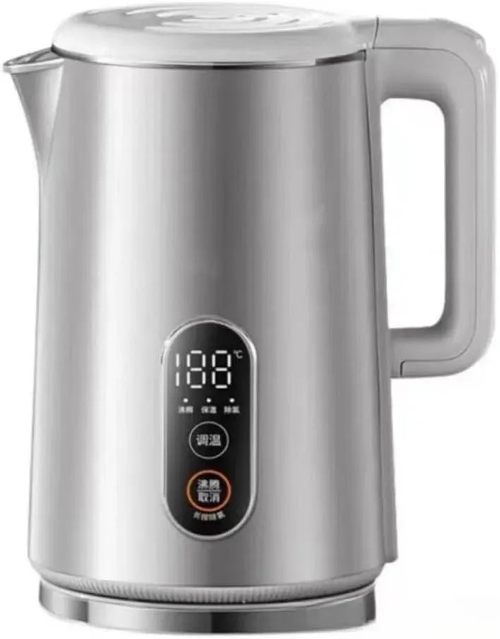Bollitore elettrico, 1,6 L, acciaio inox, bollitore per bevande, Bollitore per Acqua Calda