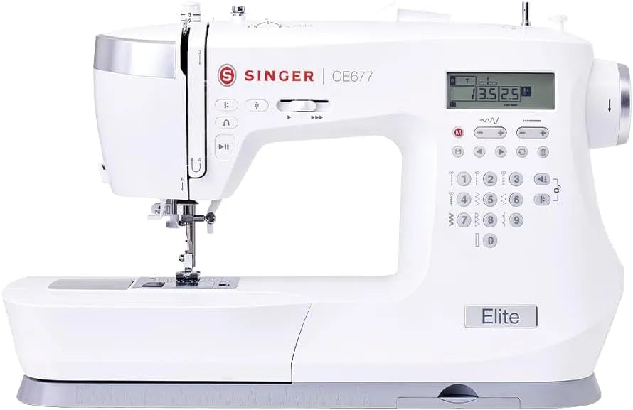 CE 677 Macchina per cucire, per cucire Singer ELITE CE 677