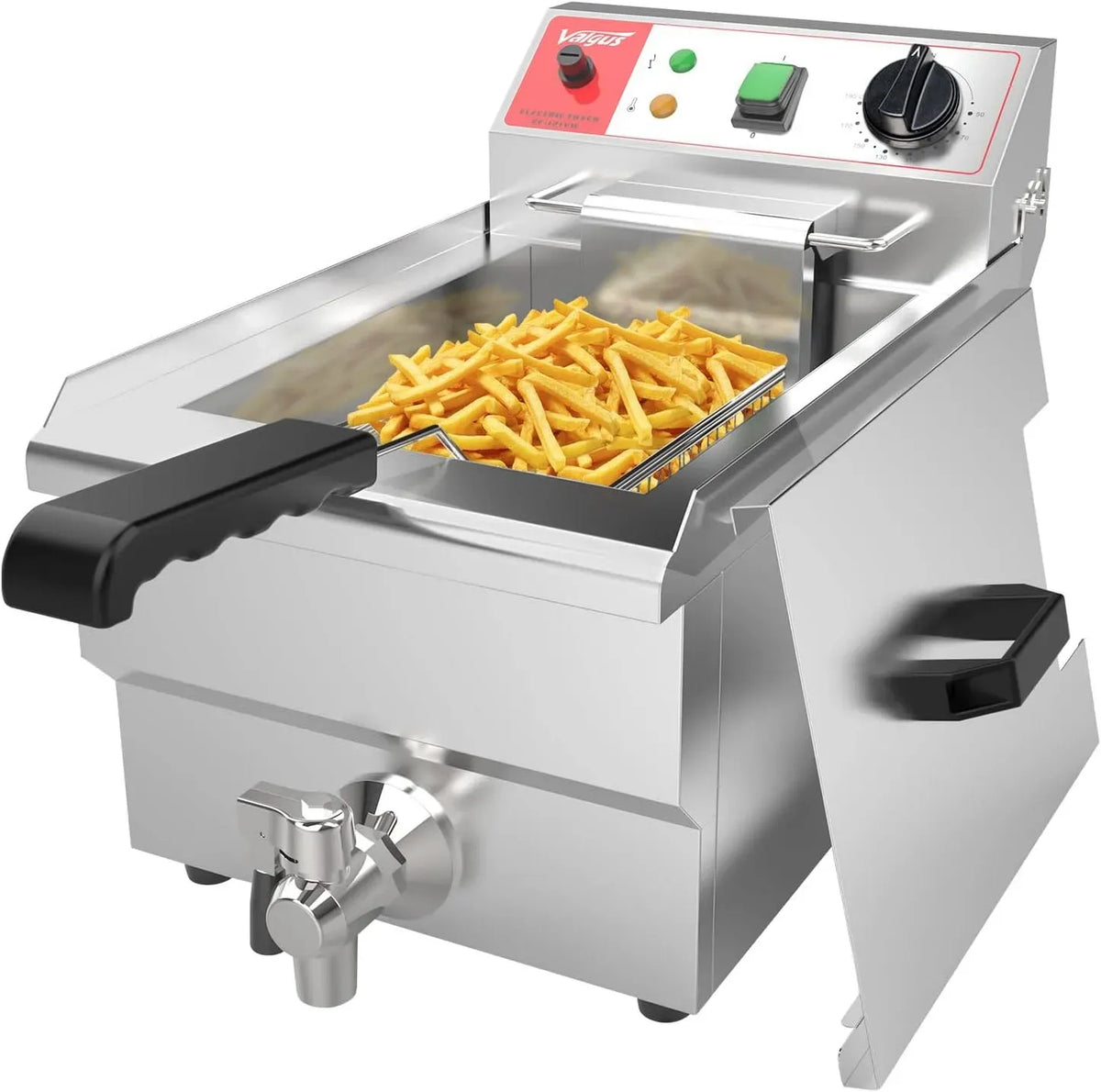 Valgus Friggitrice elettrica in acciaio inossidabile 3000W 10L