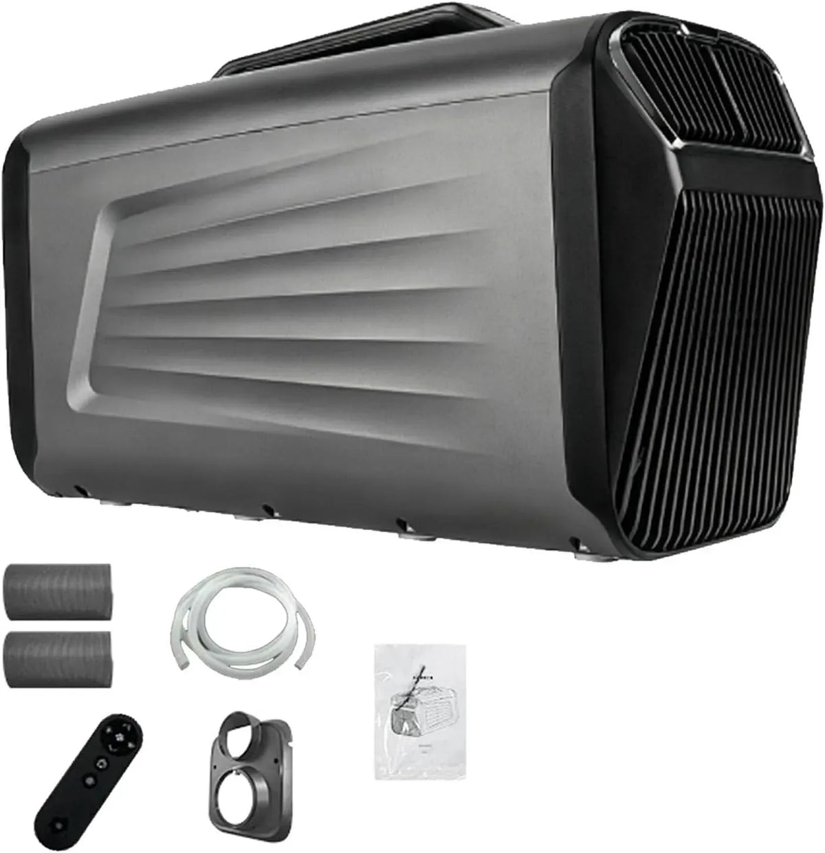Condizionatore, 400 W, portatile, grigio, climatizzatore, Condizionatore Portatile da 5200 BTU per Il Campeggio