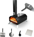 Forno elettrico per pizza, 28cm, portatile, forno da cucina, Forno per pizza a pellet di legno pieghevole portatile