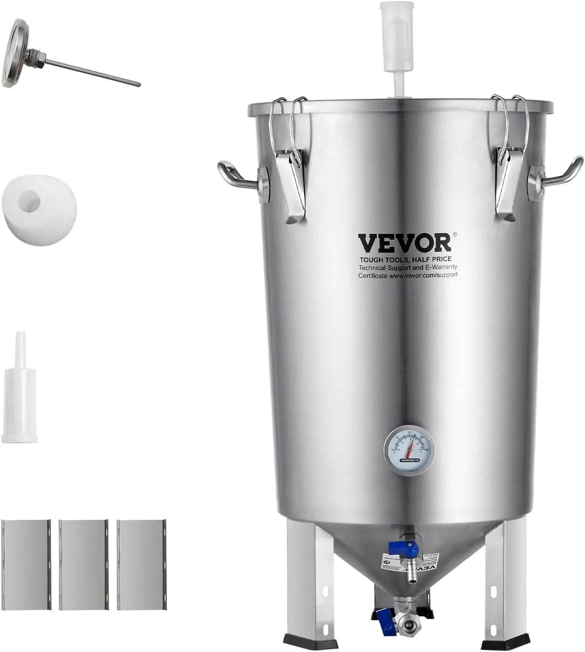 VEVOR Accessorio per elettrodomestico, 30 L, acciaio inox