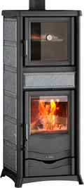 Forno elettrico, esterno, Stufa a legna da 9,4 kW, diametro 130 mm