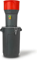300kg/h Mulino, Motore, macinatore elettrico, 25 L, 1000 W, 6 L, 300 kg, professionale, acciaio inox, per Cereali con 25L Secchio, EBERTH