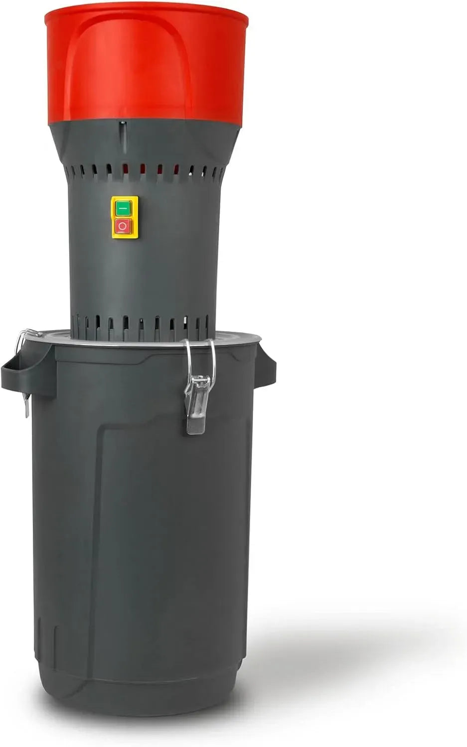 300kg/h Mulino, Motore, macinatore elettrico, 25 L, 1000 W, 6 L, 300 kg, professionale, acciaio inox, per Cereali con 25L Secchio, EBERTH