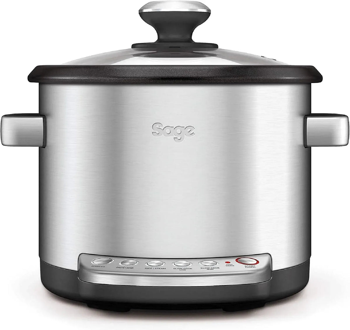 Sage Pentola e padella, acciaio inox, utensile da cucina, The Risotto Plus