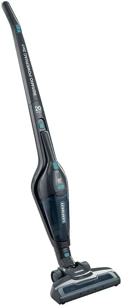 Aspirapolvere, 20 V, Leifheit 2in1, Scopa elettrica senza fili con autonomia fino 40 min