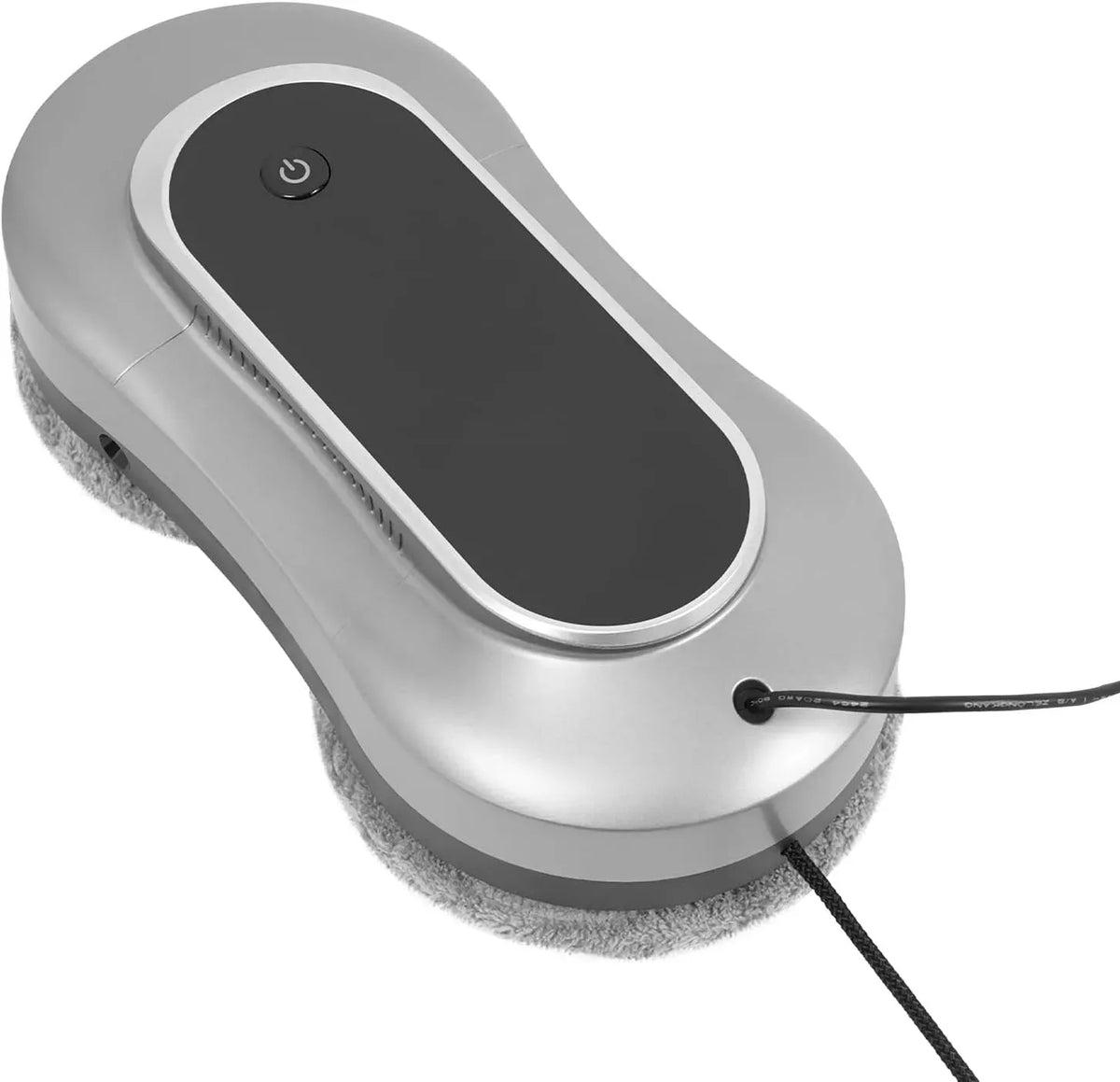 pulitore, Robot, 70 ml, ampio serbatoio, grigio, vetro, per finestre con serbatoio da 70 ml + corda di sicurezza