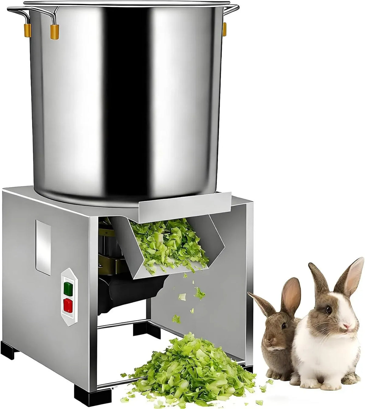Robot da cucina 110V-1500W, 1800 W, 1500 W, 110 V, professionale, acciaio inox, Tritatutto elettrico ad alta potenza da 1800 W