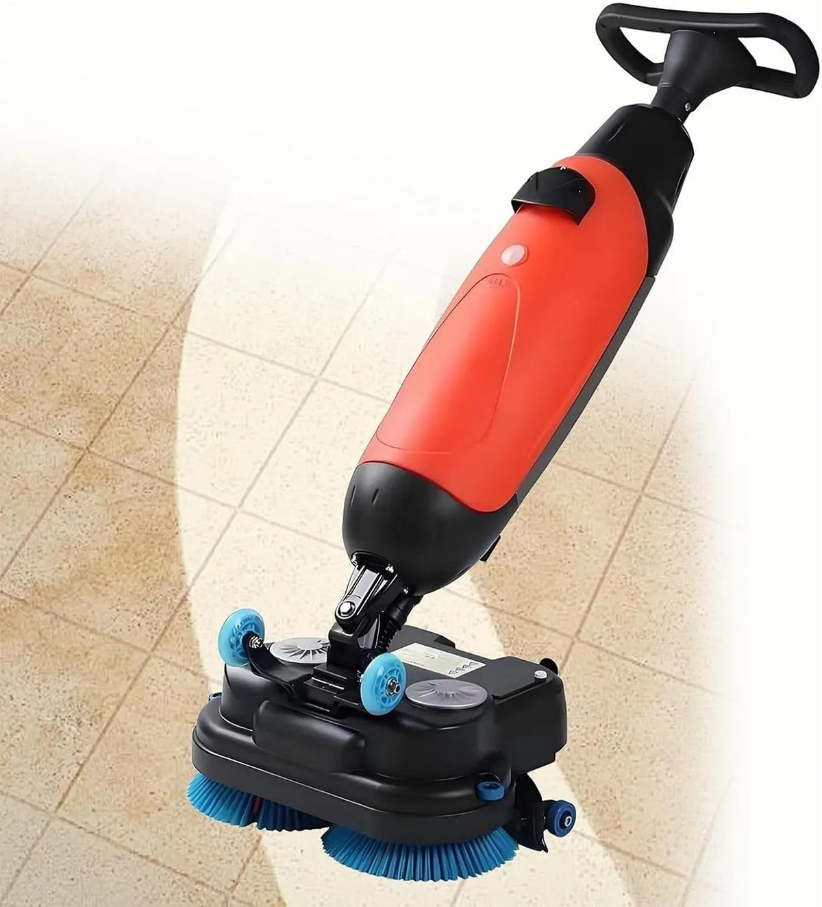 Lavasciuga, 18 pollici, lavatrice/asciugatrice, industriale, ampio serbatoio, professionale, rosso, 13000 Piedi Quadrati/H