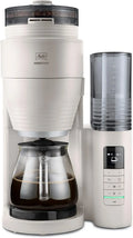 Melitta Macchina da caffè, ampio serbatoio, rimovibile, grigio, per un massimo di 10 tazze di caffè, AromaFresh Pro X
