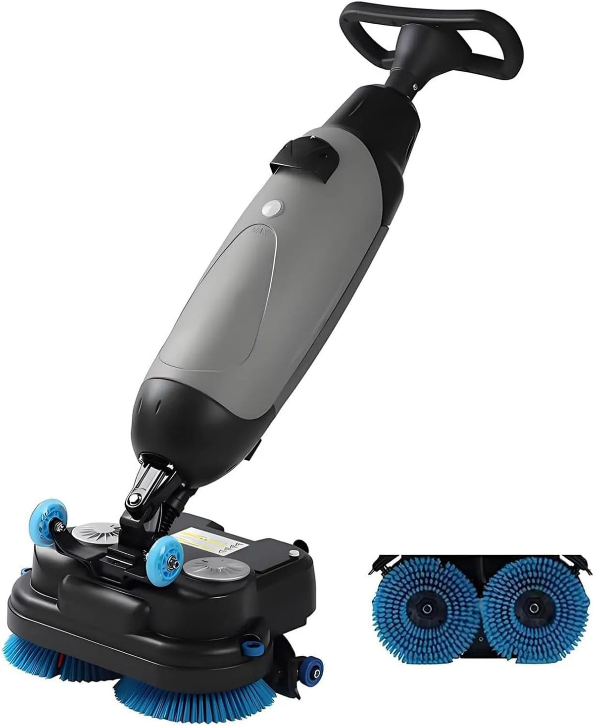 Lavasciuga, lavatrice/asciugatrice, portatile, ampio serbatoio, professionale, grigio