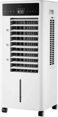 Condizionatore, 10 L, portatile, timer, 3 velocità, ampio serbatoio, Timer 24 Ore, Raffrescatore evaporativo Portatile