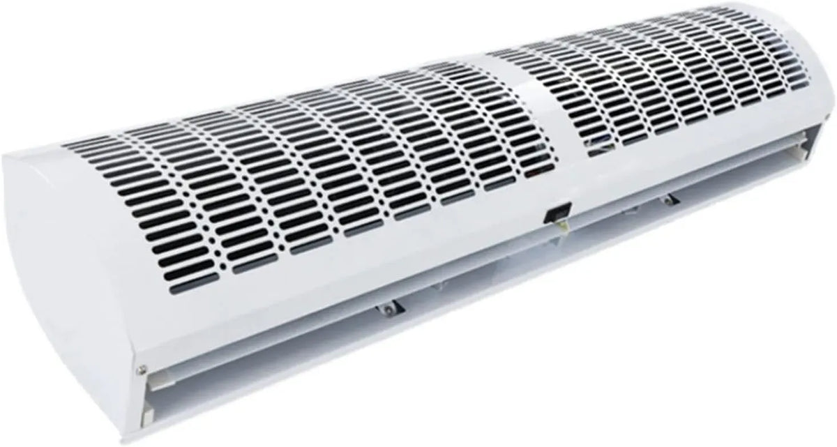 Tenda d'Aria for Porte di supermercati, Barriera d'Aria a Parete Tenda d'Aria Commerciale for Porte domestiche e silenziose, 120cm, cancello con Tenda