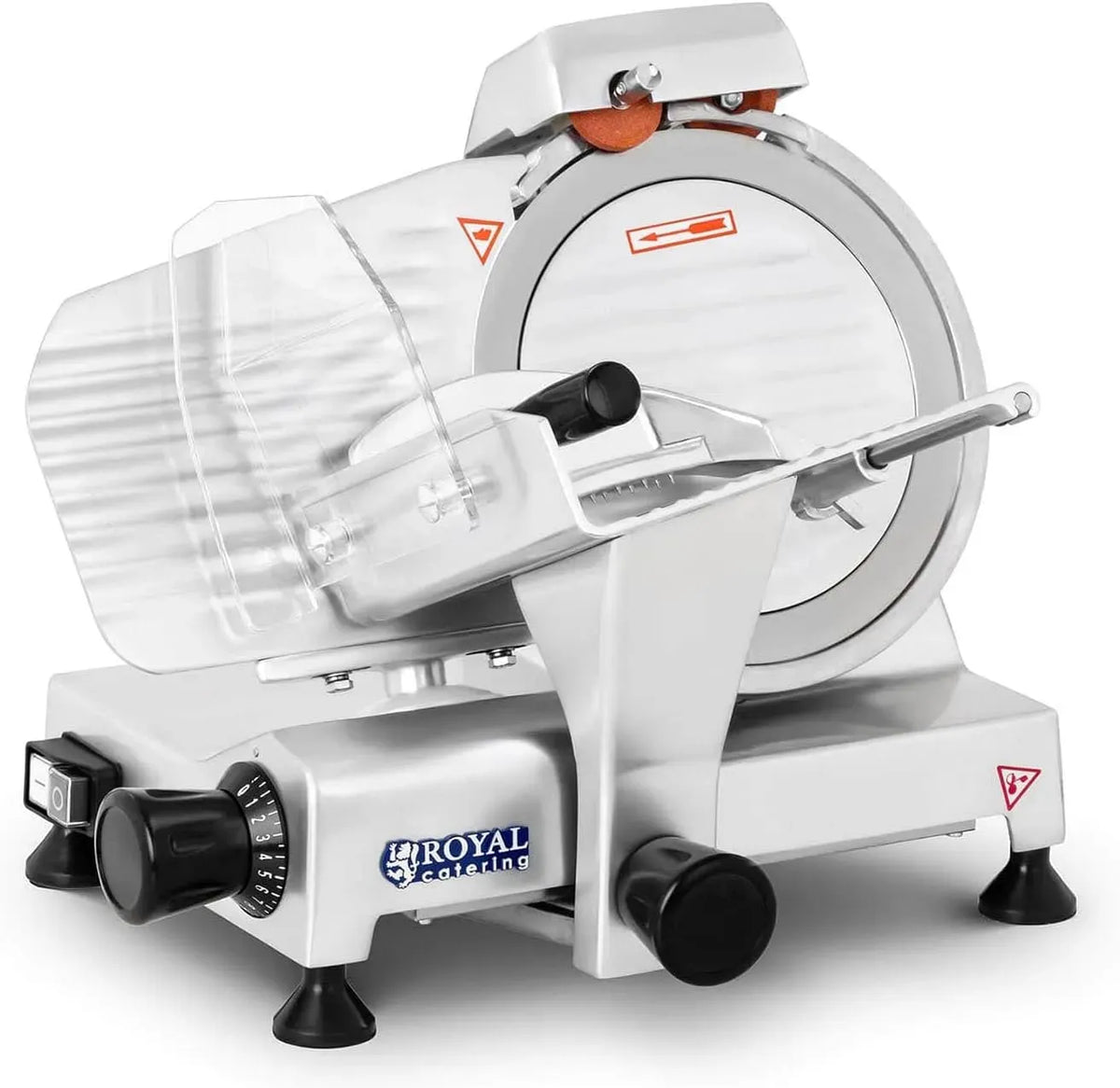 220PRO Affettatrice, affettatrice per alimenti, 22 cm, 120 W, 12 mm, ristorazione, Royal