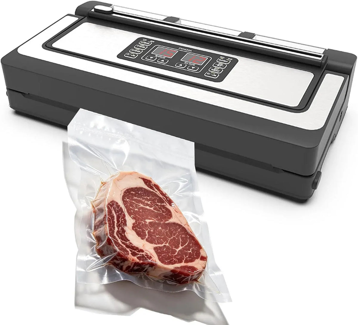 macchina per sottovuoto alimentare, 220 V, 6 mm, professionale, per Alimenti Filo Termico 6mm Gonfiaggio Gas per Cibi Fr