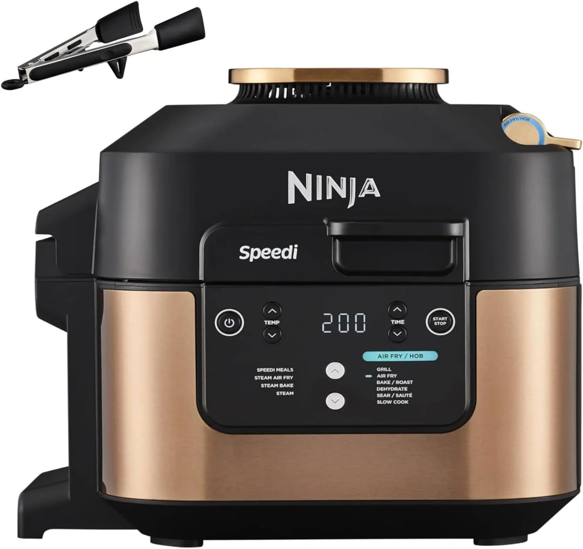 Ninja Pentola e padella, utensile da cucina, Speedi Pentola Elettrica Rapida 10 in 1