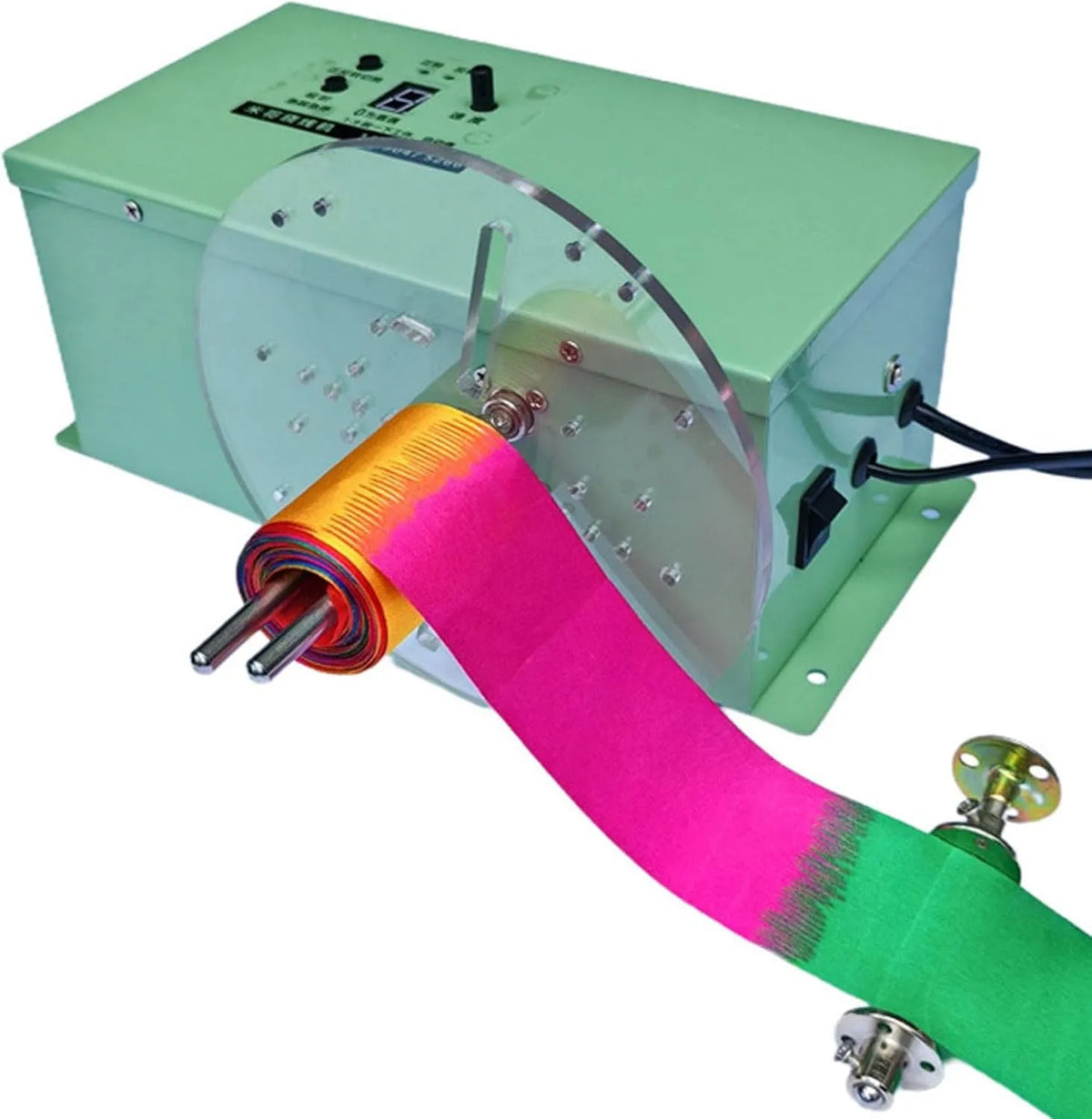 Avvolgitore elettrico a nastro, modalità avanti/indietro, per avvolgitore automatico per artigianato e maglia, ideale per progetti fai da te con lana