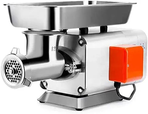 Tritacarne elettrico in acciaio inox per insaccatrici commerciali per uso industriale e domestico in cucina