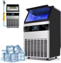 Kg/24 Macchina Per Cubetti, 55 Kg, 15 Kg, industriale, professionale, acciaio inox, per Cubetti Di Ghiaccio in Acciaio Inossidabile