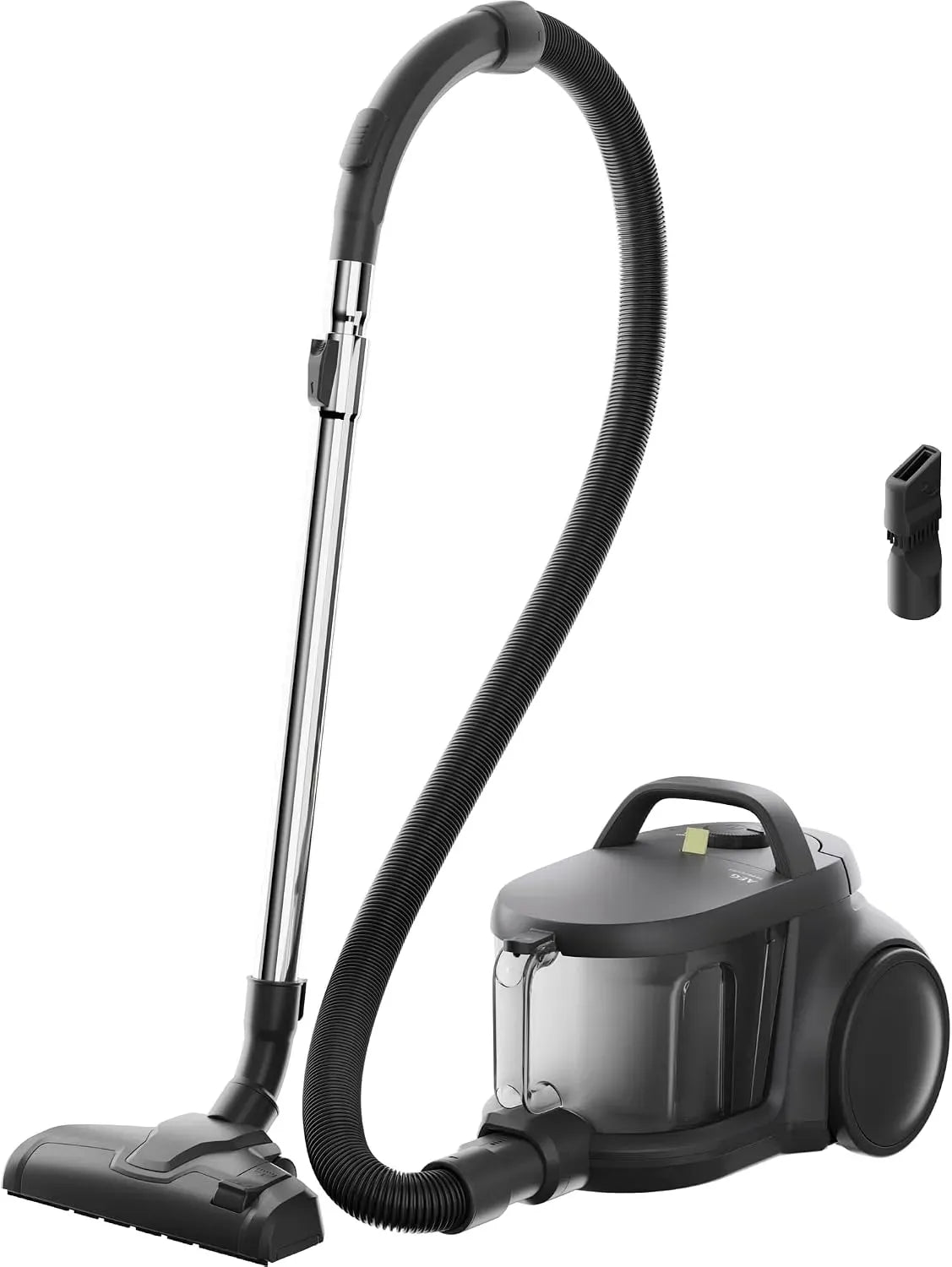 AEG AL31C1DG Aspirapolvere, 2 L, 850 W, grigio, per pavimenti duri e tappeti, 78 decibel, capacità polvere 2 l