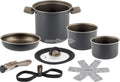 Ø 18cm Set PENTOLE SALVASPAZIO per Camper E Barche