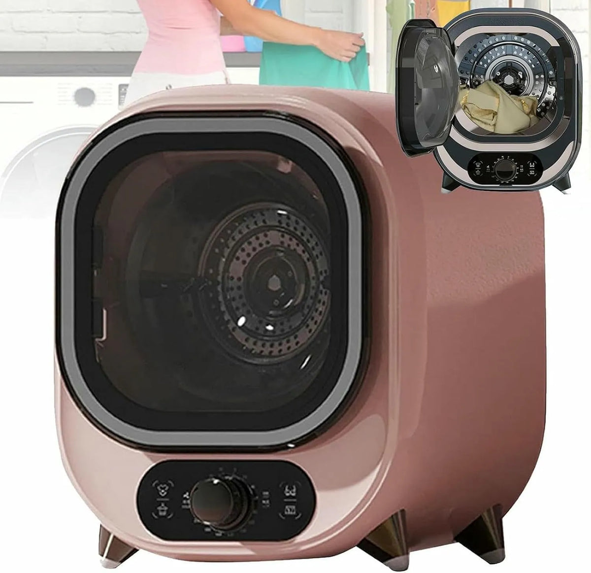 Asciugatrice, portatile, asciugabiancheria, asciugatrice compatta ventilata