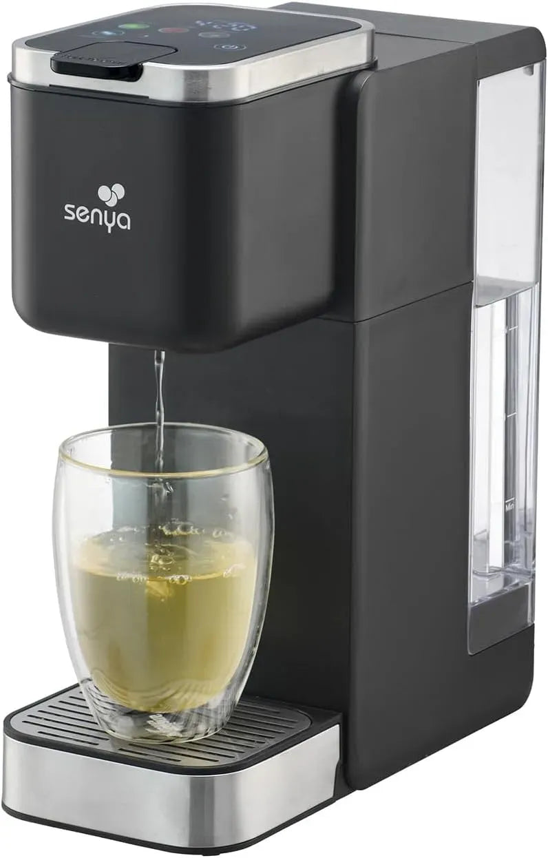 Macchina da t, 1,2 L, 1000 W, touch, ampio serbatoio, per infusione perfetta per tè sfuso o bustina, SENYA