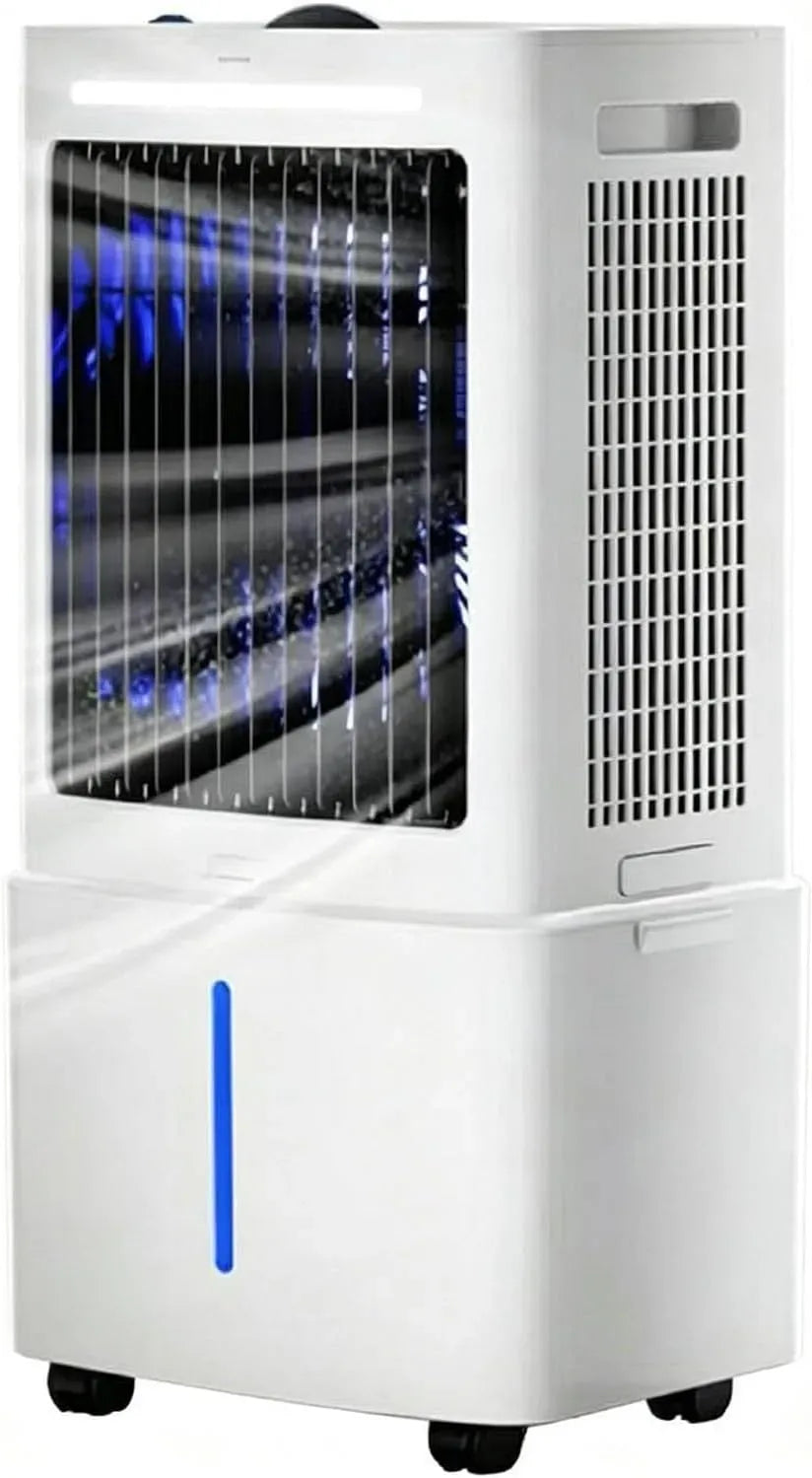 Condizionatore 12h, 39 × 34 × 78cm, portatile, ruote di trasporto, touch, timer, RC+touch screen