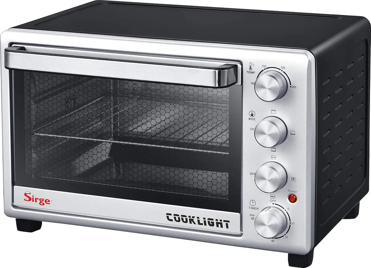 Forno elettrico, 28 L, 1600 W, Sirge FORNO28CL, compatto
