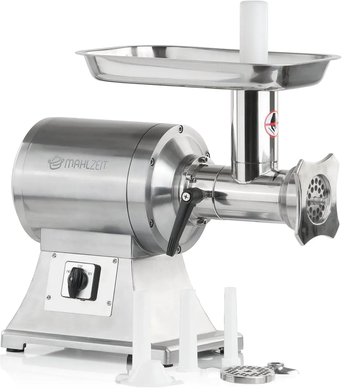 Tritacarne elettrico in acciaio inox Mahlzeit
