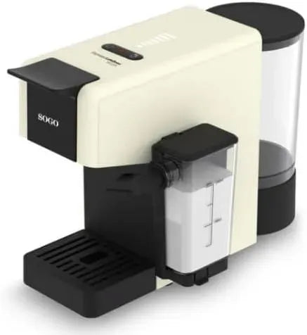 Montalatte, cappuccinatore, SOGO, ampio serbatoio, 20 Bar, Caffè Macinato e Cialde ESE