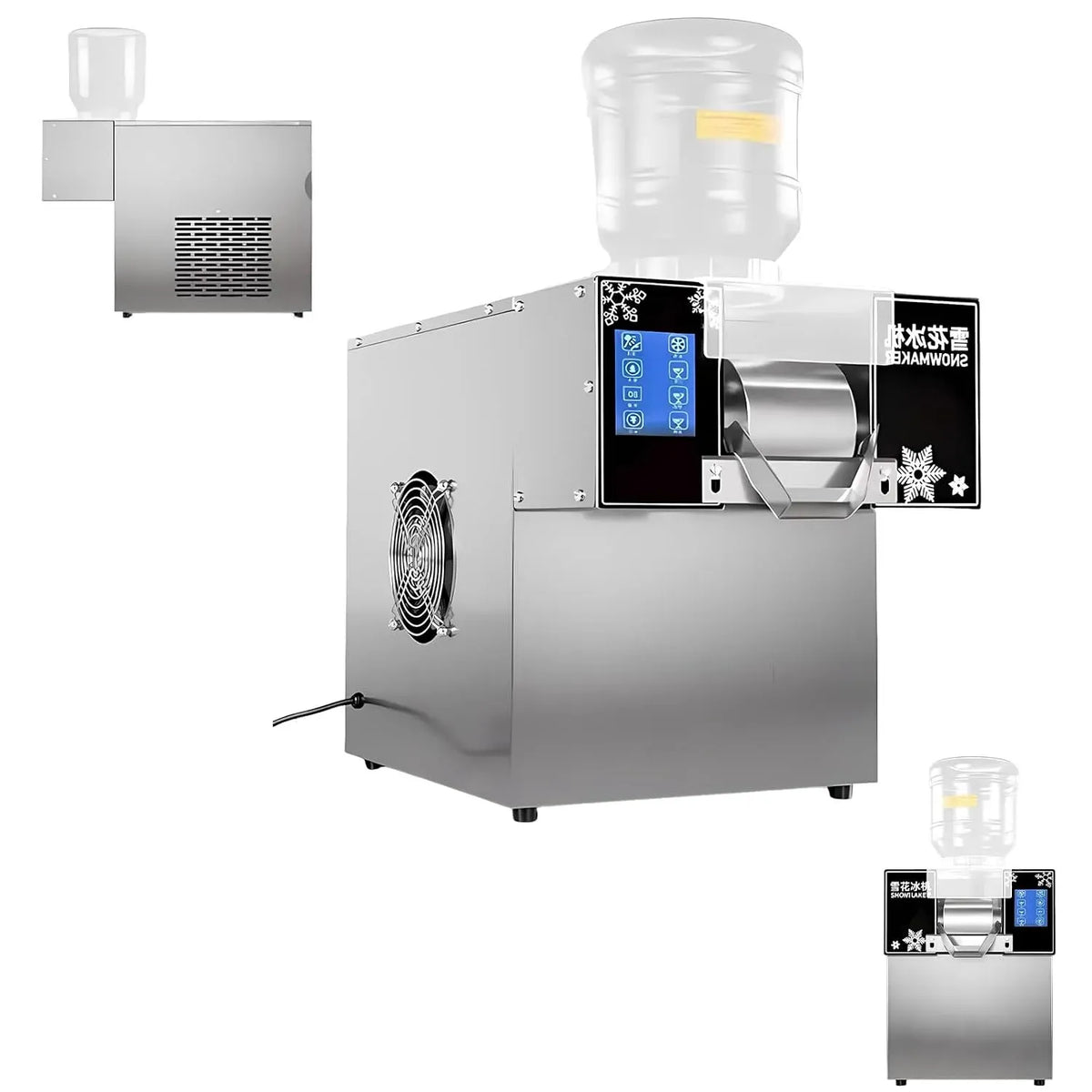 Macchina per Ghiaccio, professionale, per Ghiaccio Tritato Professionale